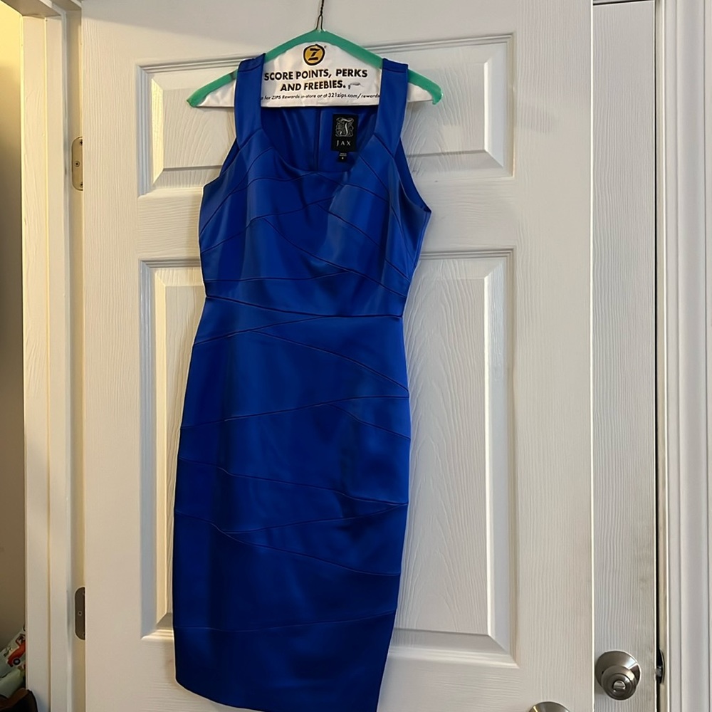 Blue Cocktail Dress-Jax